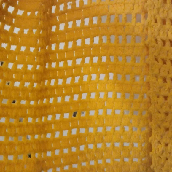 Vintage Handmade Crochet Vest - Picture 4 of 4